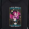 Women's - Disney Princess - Can't Silence These Dreams Lightweight French Terry Wide Neck Long Sleeve Shirt - 2 of 4