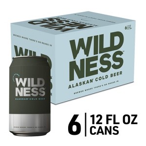 Alaskan WILDNESS Cold Beer - 6pk/12 fl oz Cans - 1 of 4