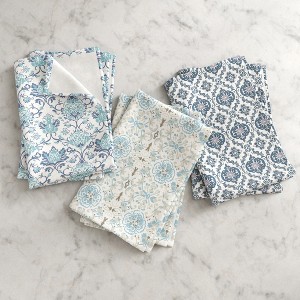 Patina Vie Charming Floral Cotton Kitchen Towels - 1 of 4