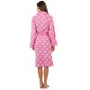 Casual Nights Women's Fleece Long Sleeve Plush Robe - 3 of 3
