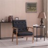 Karl Home Solid Wood Accent Chair - 3 of 4