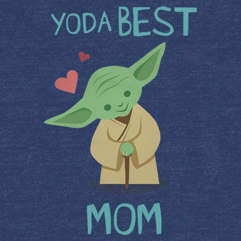 Boy's Star Wars Mother's Day Best Mom Yoda Pull Over Hoodie, 2 of 5