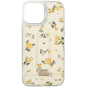 Walli Cases Yellow Rose by JessaKae Phone Case with Wallet and Finger Strap - 1 of 4