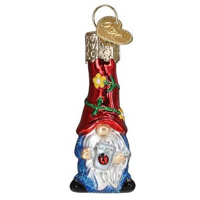 Old World Christmas 2.25 In Mini Garden Gnome Mythical Beings Tree Ornaments