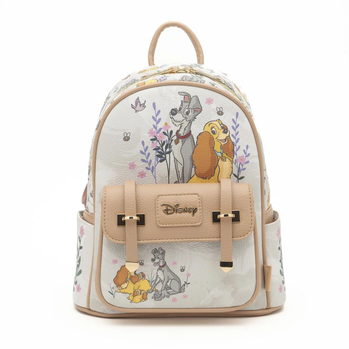 Disney Lady and the Tramp Wondapop 11" Vegan Leather Mini Backpack