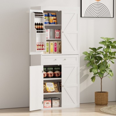 Target white pantry cabinet sales