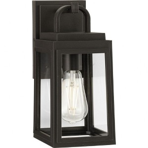 Progress Lighting Grandbury 1-Light Outdoor Hanging Lantern, Antique Bronze, Clear Glass, DURASHIELD, Wet Rated - 1 of 4