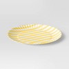 10" Melamine Striped Dinner Plate Yellow - Room Essentials™ - 3 of 3