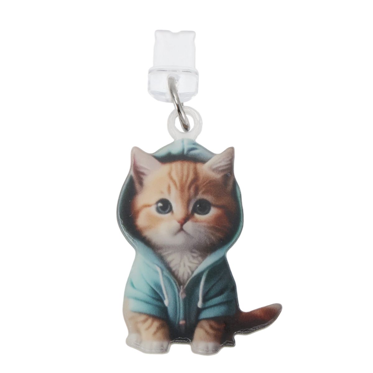 Unique Bargains Cat Pendants Dust Plug Charm for Lightning 2 Pcs - thumbnail 4