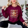 Simply Sage Market Women's Graphic Sweatshirt Howdy Gingerbread - 2 of 4