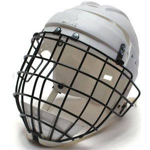 Mylec MK1 Youth Street & Roller Hockey Player Helmet with Mask, Lightweight & Durable with Heavy Duty Wire Cage & Foam Chin Cup, Easy-Fit Slide Adjustment System - 1 of 2