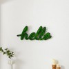 DOMETOUR Letter Art Moss Wall Decor - 3 of 4