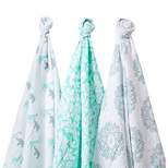 SwaddleDesigns Swaddle Blankets - 3 Pack