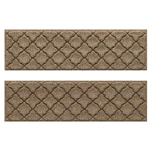 WaterHog 8.5"x30" Set of 4 Cordova Indoor/Outdoor Stair Treads Door Mats - 1 of 4