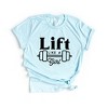 Simply Sage Market Women's Lift Like A Girl Short Sleeve Graphic Tee - image 2 of 4