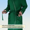 Catalonia Womens Comfy Lightweight Summer Long Robe, Ultra-Soft Breathable Bathrobe with Pockets, Shawl Collar Women Matching Robes, Gift for Moms - 4 of 4