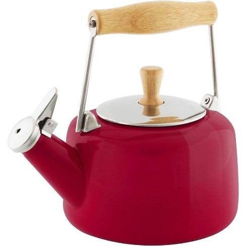 Chantal red tea kettle hotsell