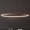 JONATHAN Y Brice Modern Contemporary Metal Round Dimmable Integrated LED Pendant - 2 of 4