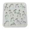 Unique Bargains Chocolate Mould 14-Cavity Musical Note Candy Mould Hand Wash 6.38"x5.94"x0.43" 1 Pc - 3 of 4