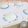 Big Dot of Happiness Light Blue Grad Best is Yet to Come Light Blue Graduation Party Round Table Decorations Paper Chargers Place Setting For 12 - 2 of 4