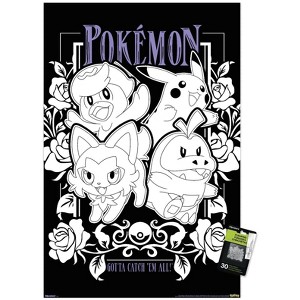 Trends International Pokémon: Spooky Vibes - Group Unframed Wall Poster Prints - 1 of 4