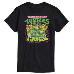 Men's - Teenage Mutant Ninja Turtles - TMNT 90s Logo Short Sleeve Graphic T-Shirt - 1 of 4