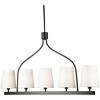 Artcraft Lighting Rhythm 5 - Light Island Pendant Light in  Black - 3 of 4