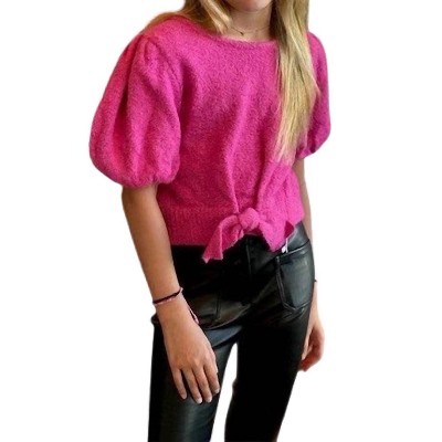 Girl Fuzzy Sweater Top - Habitual