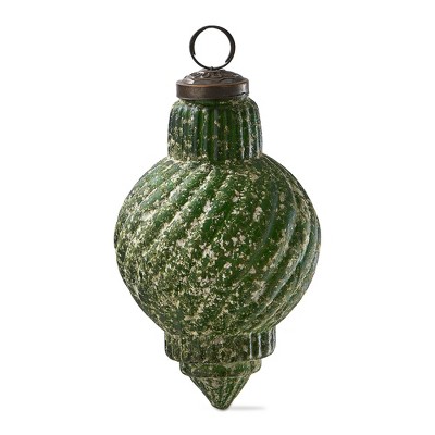 tagltd Antiqued Swirl Ornament 4.5 In