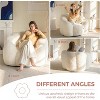 MAXYOYO Bean Bag Chair, Floral Shape Ultra Soft Faux Fur Petal Back Sofa for Adults - 4 of 4