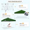 EAGLE PEAK Pop Up Canopy Tent with Wheeled Carry Bag, 12x12 ft, 144sqft of Shade - 4 of 4