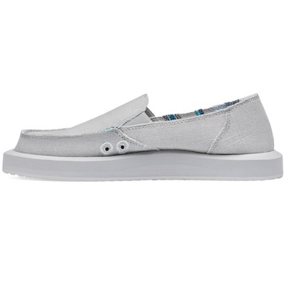 Женские туфли Sanuk Donna St Hemp Loafers - Grey, 9 — фото 3