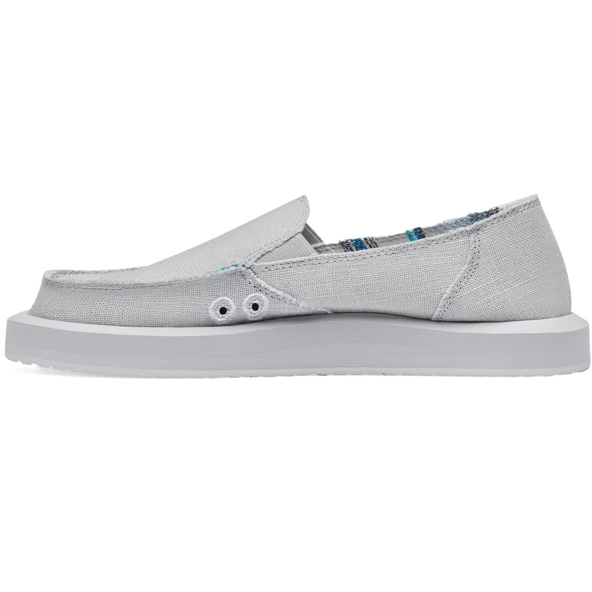 Женские туфли Sanuk Women's Donna St Hemp Loafers - Grey, 9 — фото 3