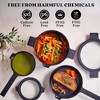 Alva Cookware Neat 5 Piece Ceramic Nonstick Cookware Set All in One Space Saving Non-Toxic Cookware - 4 of 4