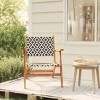 vidaXL Patio Chairs 2 pcs Solid Acacia Wood - 4 of 4