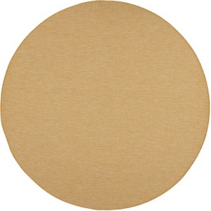 Nourison Positano Solid Indoor Outdoor Rug - 1 of 4