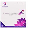 Airbus A330-200 Commercial Aircraft "Hawaiian Airlines" (N389HA) White with Purple 1/400 Diecast Model Airplane by GeminiJets - 3 of 3
