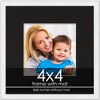 PosterPalooza | White Frame with Black Photo Mat, UV Acrylic Front, Foam Board Backing, 60 Sizes Available - 2 of 4