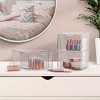 Sorbus Clear Stackable Acrylic Drawer Makeup Organizer - for Vanity, Bathroom, Under Sink, Cabinets, Jewelry, and More - 3 of 4