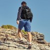 Tactical EDC Sling Bag Backpack with Adjustable Holster Military Shoulder Backpack for Men （Black） - 2 of 4