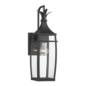 Savoy House Montpelier 1 - Light Wall Light in  Matte Black - 1 of 3
