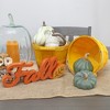 Cornucopia Brands Round Wood Baskets; Wooden Fruit Buckets w/ Handle for Farmers Market, Easter, Hostess Gift - 2 of 4