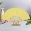 Unique Bargains Halloween Christmas Portable DIY 7-Inch Blank Folding Fan 1 Pc - 4 of 4