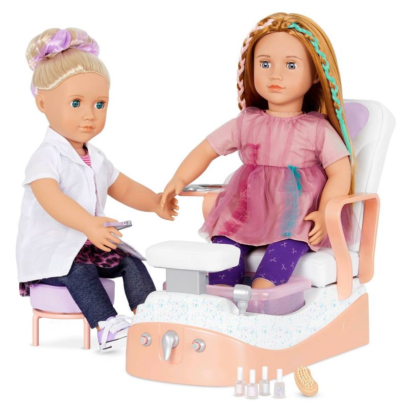 Our Generation Yay, Spa Day! Salon Chair Accessory Set for 18&#34; Dolls, 3 of 6