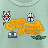 Girl's Star Wars: The Mandalorian May the Fourth Be With You Character Icons T-Shirt - 2 of 4