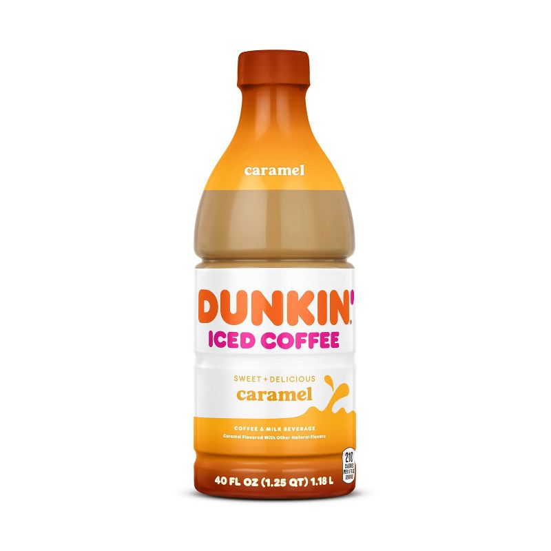 Dunkin Caramel Iced Coffee - 40oz, 1 of 6