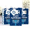 Big Dot of Happiness Hanukkah Menorah - Chanukah Holiday Party Favor Boxes - Set of 12 - 3 of 4