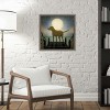 Amanti Art Moonrise Yellow Dog by Ryan Fowler Framed Canvas Wall Art - 4 of 4