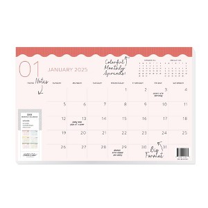 Studio Calico 2025 DeskPad 11" [US_DRIVER_LICENSE] ": Monthly Desk Calendar & Planner, 12x15", Multicolored, Teen & Adult - 1 of 4