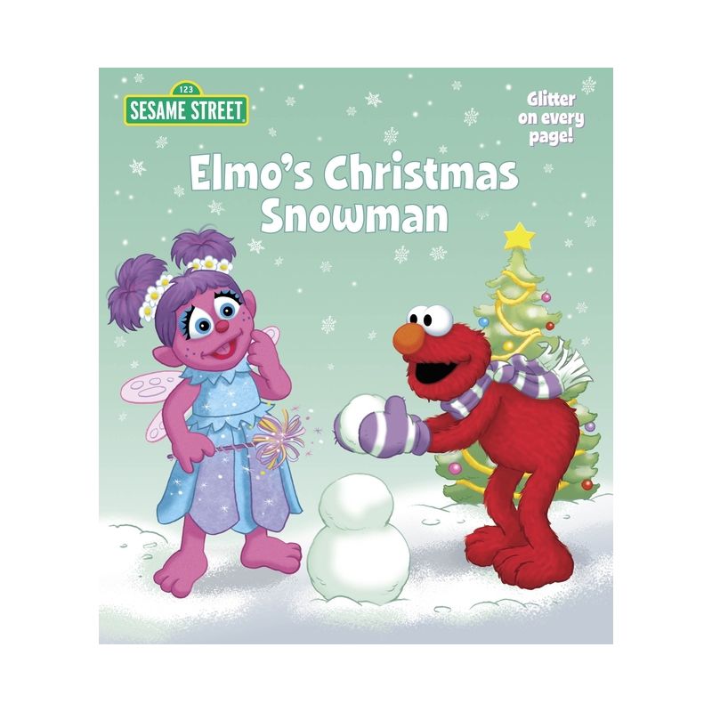 Elmo's Christmas Snowman - (Sesame Street (Random House)) by  Naomi Kleinberg (Board Book), 1 of 2